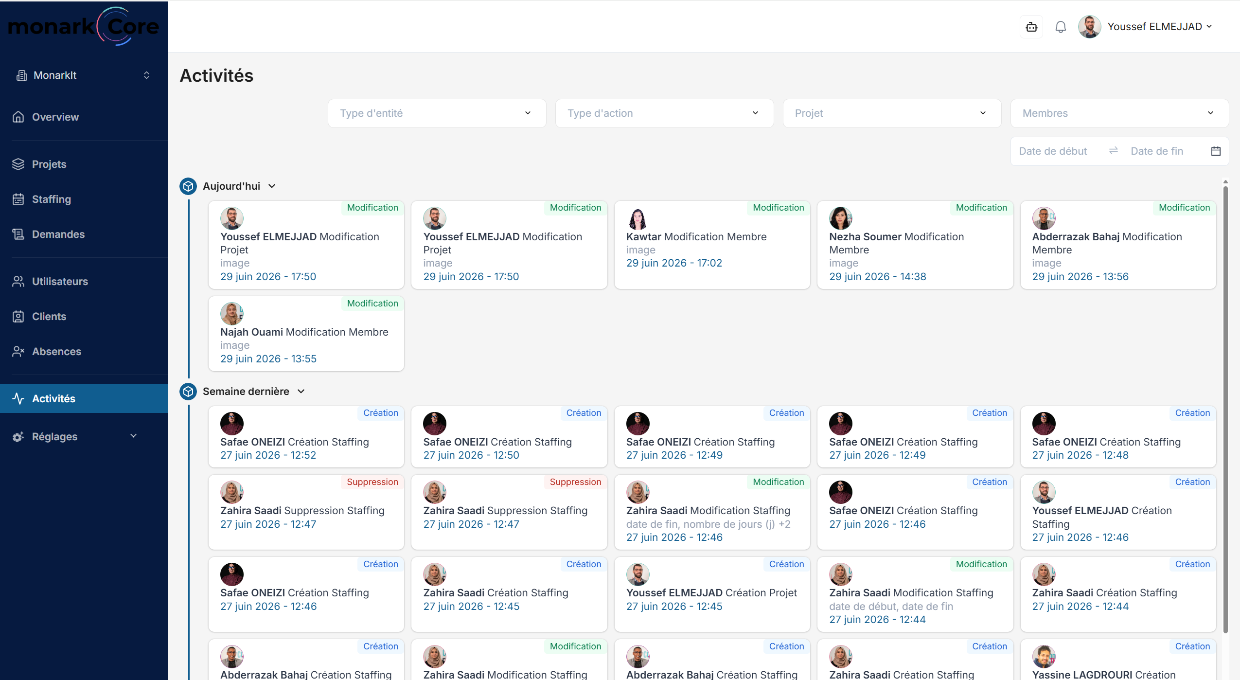Activity Tracking